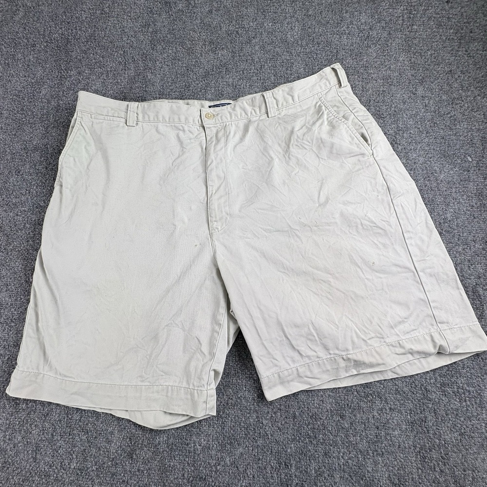 VTG Y2K Polo Ralph Lauren Shorts Men 42 Khaki Philip Distressed Preppy Workwear